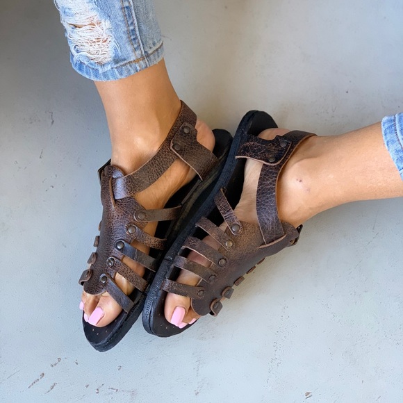 Goodyear Handmade Distressed Fisherman Sandals - Picture 2 of 8